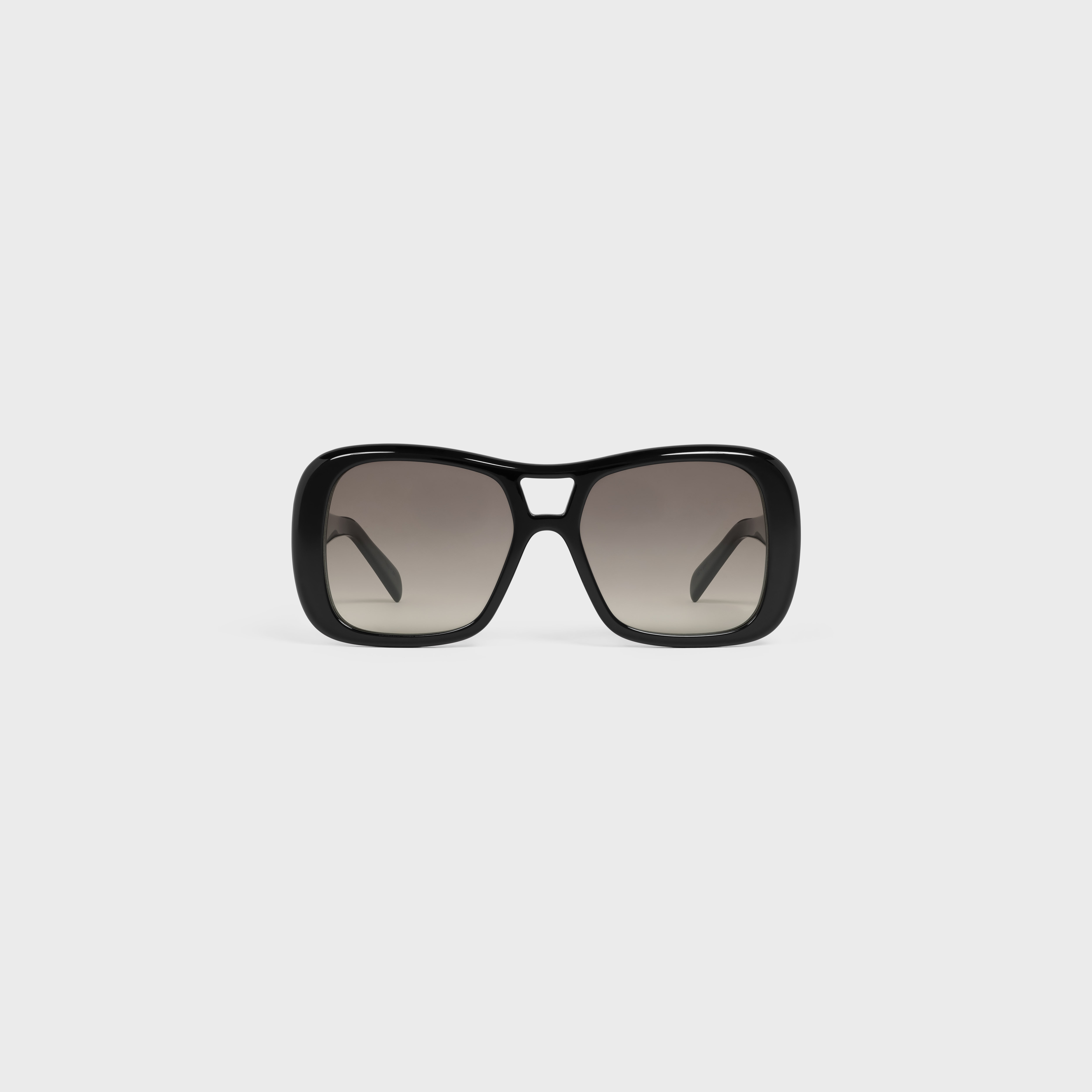 Triomphe 18 sunglasses in Acetate - BLACK | CELINE